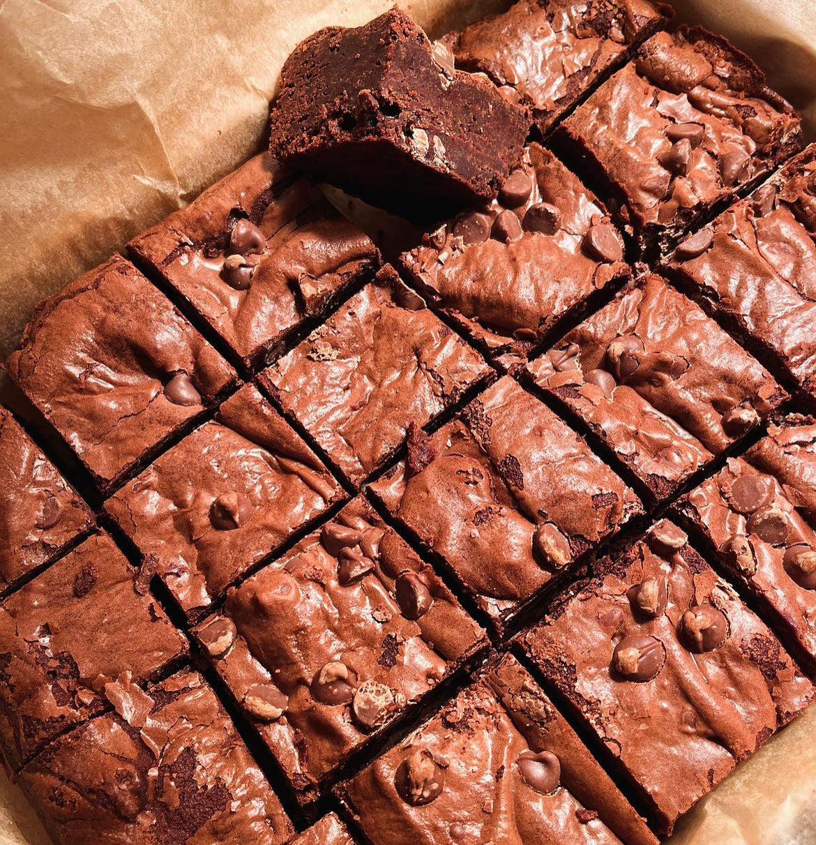 Chocolate Postal Brownies