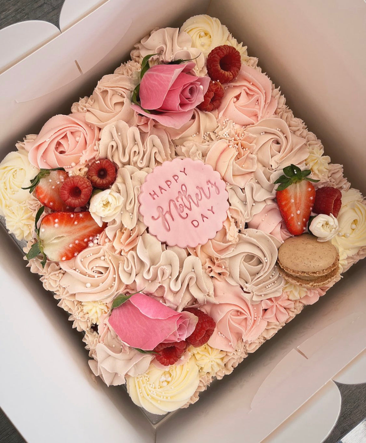 Vanilla Slab Cake