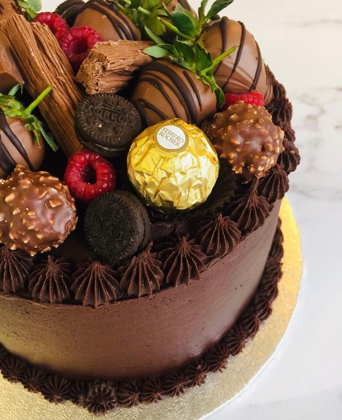Chocolate fudge cake style 2